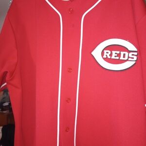 Majestic Red Baseball Jersey